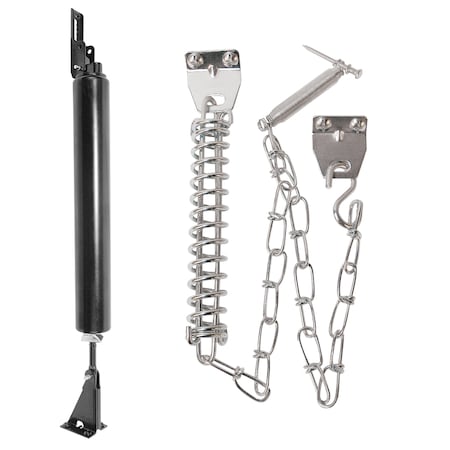 Prime-Line Screen Door Closer Kit, 10-1/2 in., Black Painted Finish Single Pack K 5380